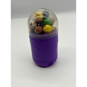 Mighty Beanz Lot of 10 Beanz and Purple Capsule Pod Beanz collection